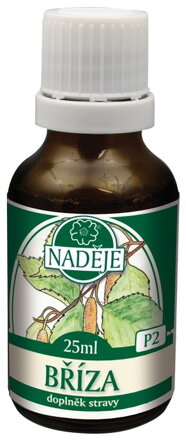 NADĚJE Breza previsnutá tinktúra 25ml