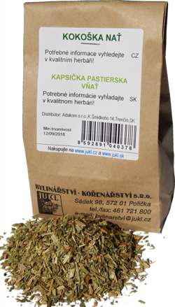 Kapsička pastierska vňať