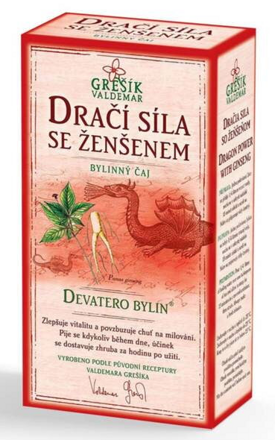 Grešík Dračia sila so ženšenom sypaný čaj 50g