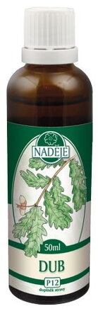 NADĚJE Dub letný tinktúra 50ml