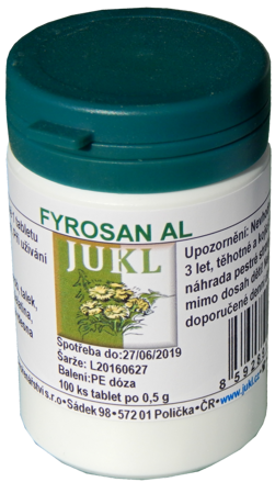 Jukl Fyrosan AL tablety 100ks