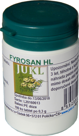 Jukl Fyrosan HL tablety 100ks
