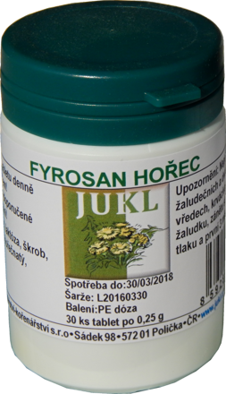 Jukl Fyrosan Horec tablety 30ks