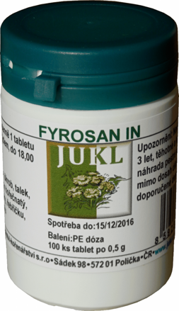Jukl Fyrosan IN tablety 100ks