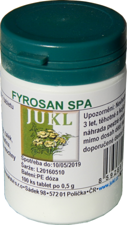 Jukl Fyrosan SPA tablety 100ks