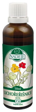NADĚJE Kapucínka väčšia tinktúra 50ml