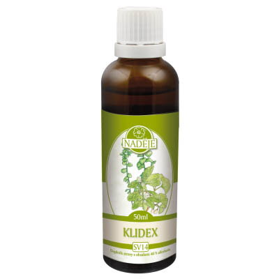 NADĚJE Klidex tinktúra 50ml