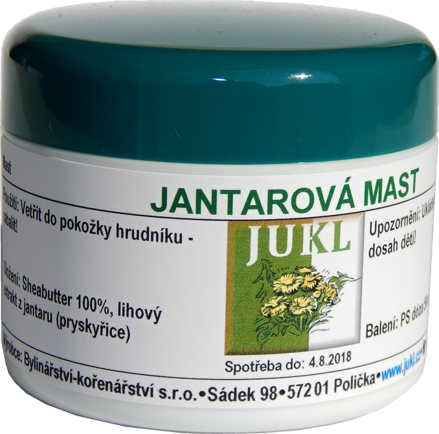 Jukl Masť Jantárová 50ml