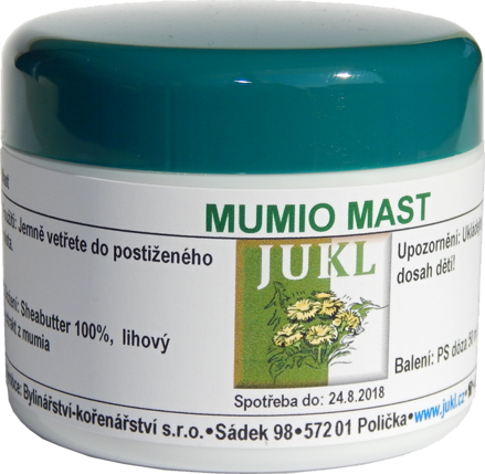 Jukl Masť Mumio 50ml