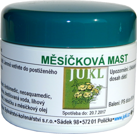 Jukl Masť Nechtíková 50ml