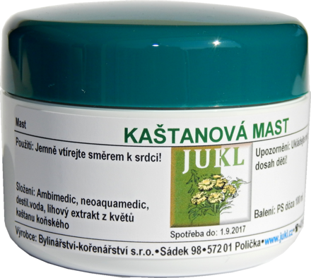 Jukl Masť Pagaštanová 100ml