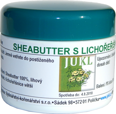 Jukl Masť Sheabutter s kapucínkou 50ml