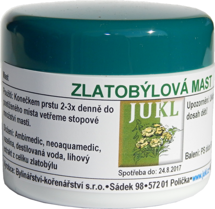 Jukl Masť Zlatobyľová 50ml