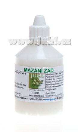 Jukl Mazanie chrbta 50ml
