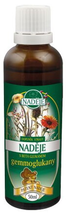 NADĚJE Nádej s betaglukánom tinktúra 50ml