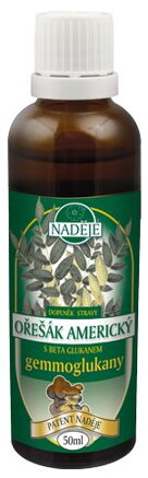 NADĚJE Orech čierny s betaglukánom tinktúra 50ml