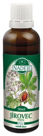 NADĚJE Pagaštan konský tinktúra tinktúra 50ml
