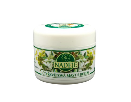 NADĚJE Masť štvorkvetová s bazou 50ml
