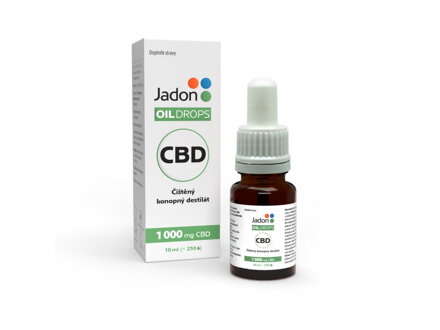 Jadon oil drops konopný olej CBD 10% 10ml