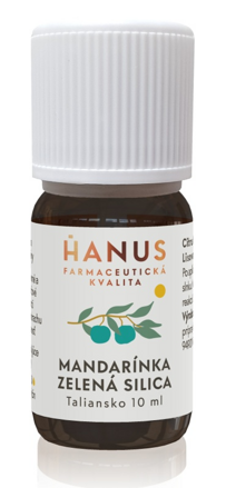 Hanus Mandarínka zelená silica 10 ml