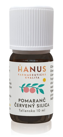 Hanus Pomaranč červený silica 10 ml