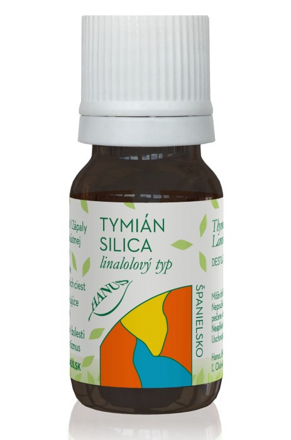 Tymián linalolový typ silica 10 ml