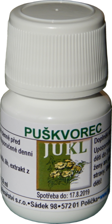 Jukl Puškvorec (D4) tinktúra 30ml