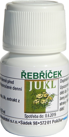 Jukl Rebríček (D4) tinktúra 30ml