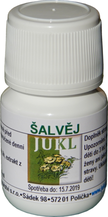 Jukl Šalvia (D3) tinktúra 30ml
