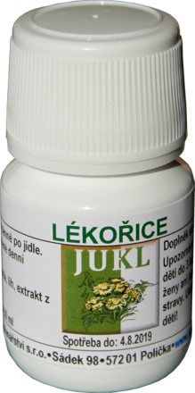 Jukl Sladké drievko (D3) tinktúra 30ml