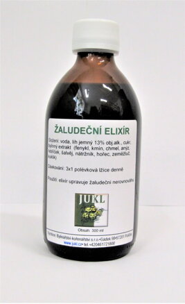 Jukl Žalúdočný elixír tinktúra 300ml