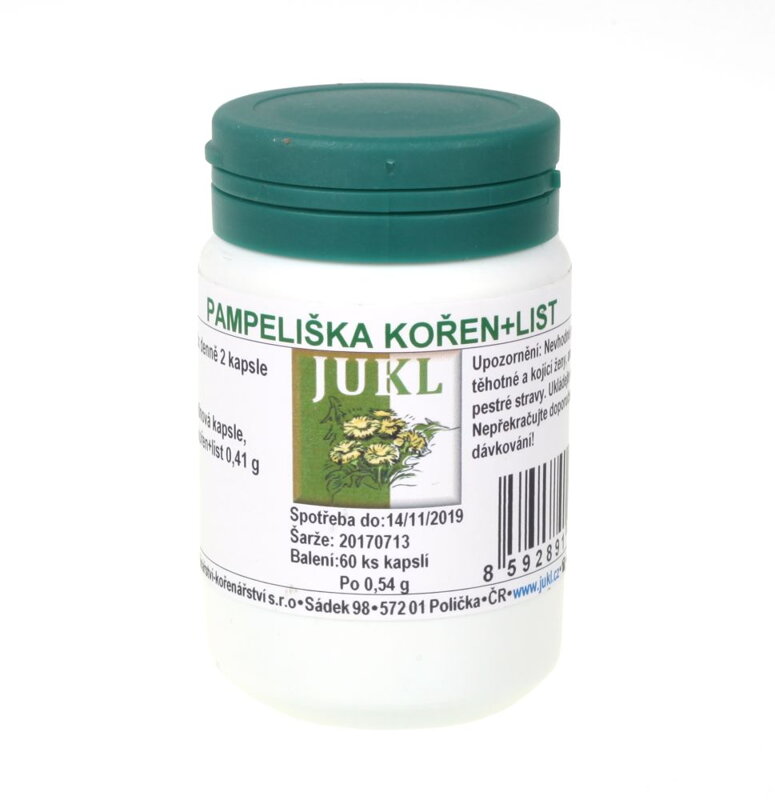 Jukl Púpava koreň + list tablety 60ks Jukl Púpava koreň + list tablety 60ks