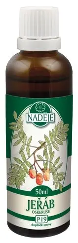 NADĚJE Jarabina oskorušová tinktúra 50ml NADĚJE Jarabina oskorušová tinktúra 50ml