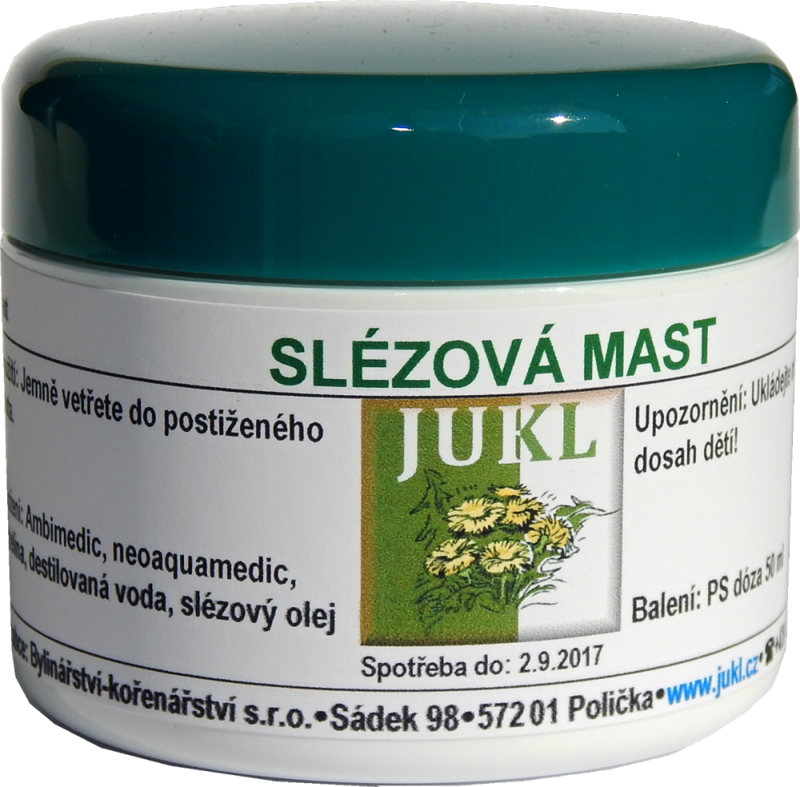 Jukl Masť Slezová 50ml Jukl Masť Slezová 50ml