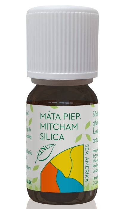 Mäta pieporná Mitcham silica 10 ml