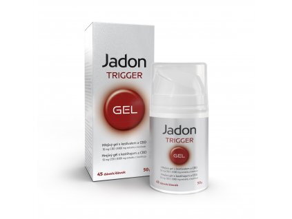 TRIGGER GEL Hrejivý gel s kostihojom (16 % extraktu v 50 g) a CBD (50 mg v 50 g)