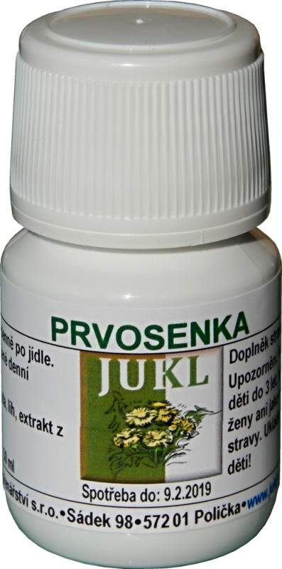 Jukl Prvosienka (D3) tinktúra 30ml Jukl Prvosienka (D3) tinktúra 30ml