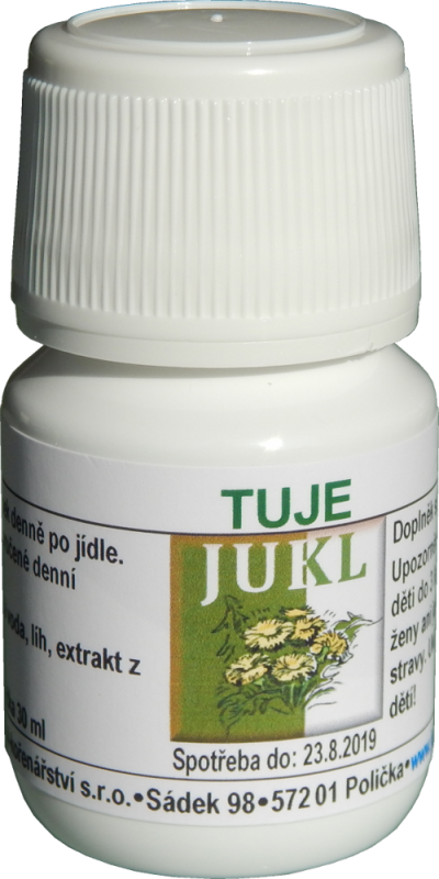 Jukl Tuja (D5) tinktúra 30ml Jukl Tuja (D5) tinktúra 30ml