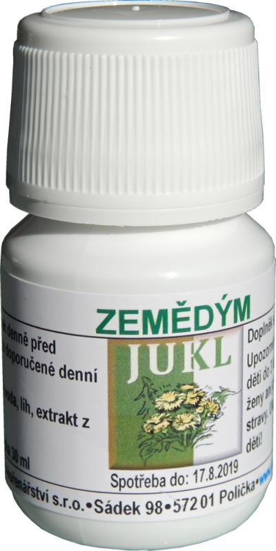 Jukl Zemedym (D4) tinktúra 30ml Jukl Zemedym (D4) tinktúra 30ml